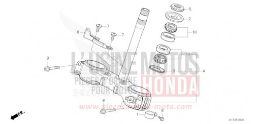 TIGE DE DIRECTION CRF300LRAM de 2021